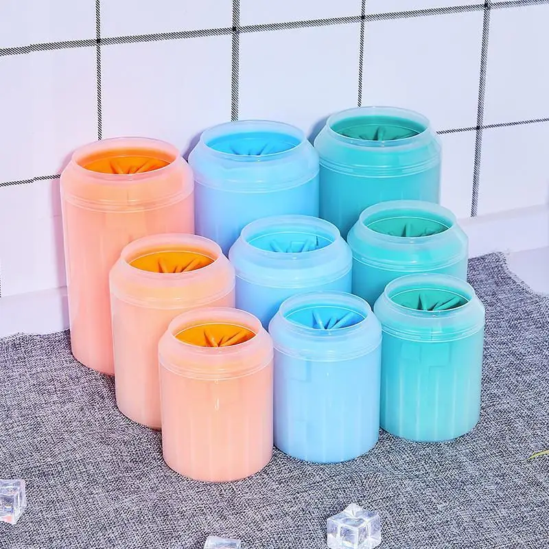 Tazza Lavapiedi per Cani e Gatti – Pulisci Zampe in Silicone S/M/L
