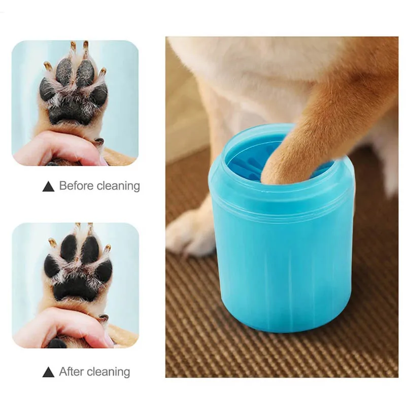 Tazza Lavapiedi per Cani e Gatti – Pulisci Zampe in Silicone S/M/L