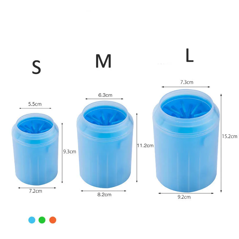 Tazza Lavapiedi per Cani e Gatti – Pulisci Zampe in Silicone S/M/L