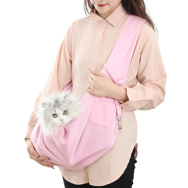 Marsupio per Cani e Gatti fino a 7,5 kg – Borsa a Tracolla Traspirante