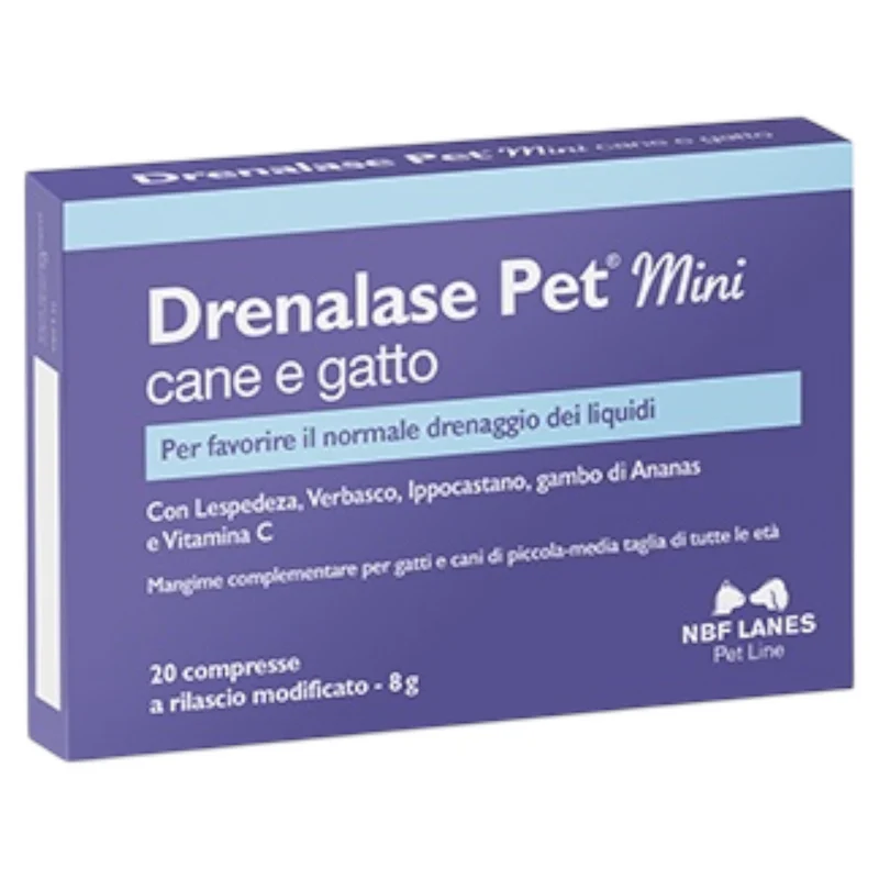 NBF LANES Drenalase Mini Cane e Gatto 20cpr