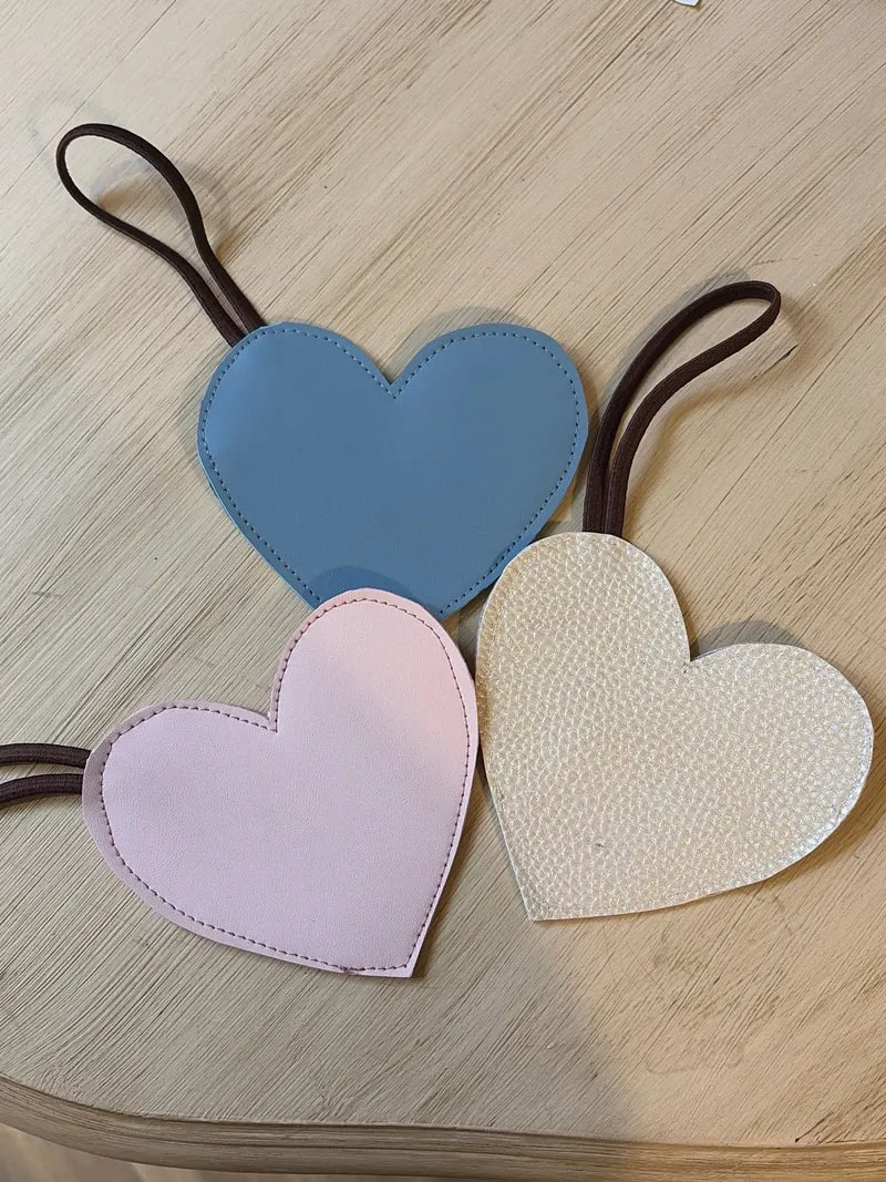 Porta sacchetti Cuore in ecopelle - Da Tommy Pet Boutique