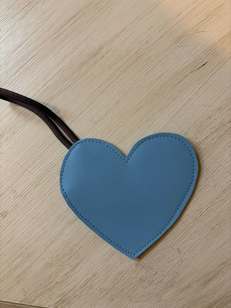 Porta sacchetti Cuore in ecopelle - Da Tommy Pet Boutique