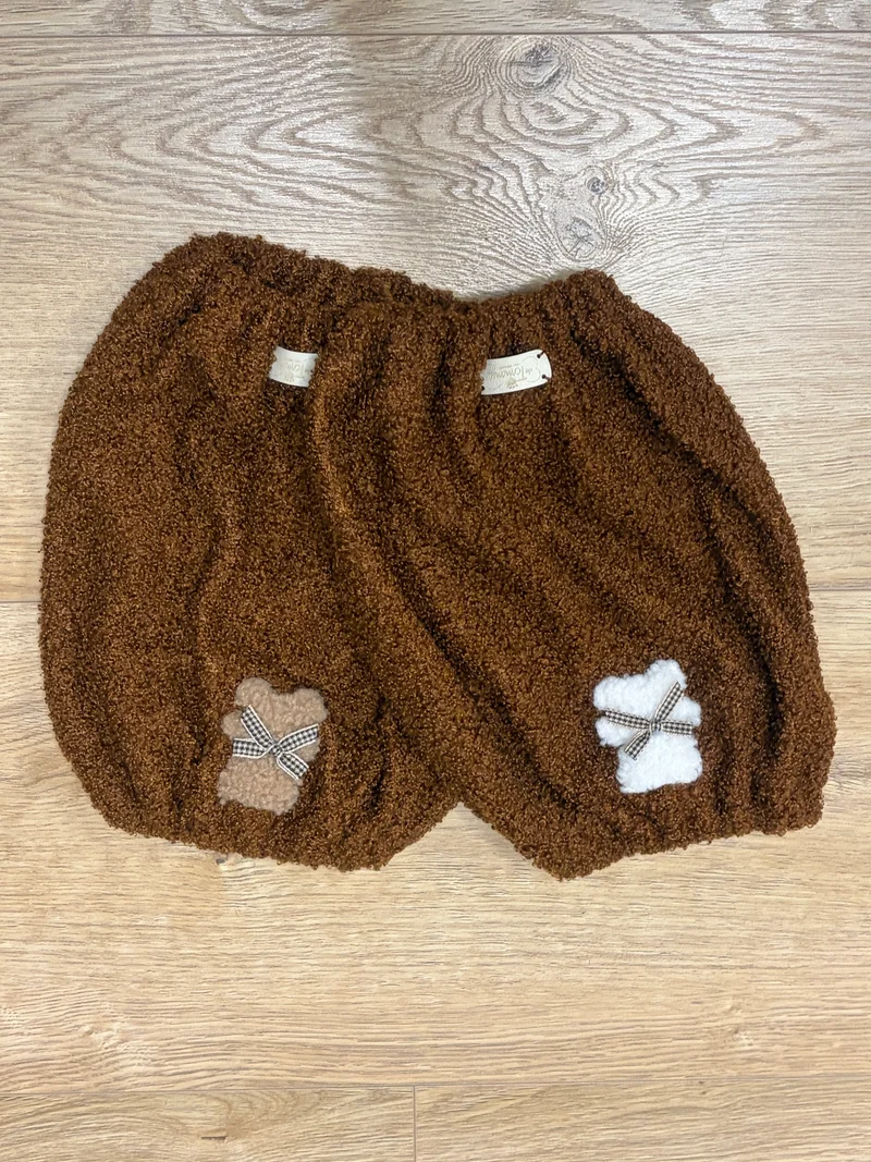 Paraorecchie / Scaldacollo Teddy con applicazione - Da Tommy Pet Boutique