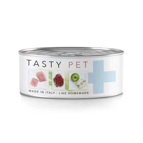 Tasty Pet 5001 PATE' con Pollo, Carota e Mela Umido per Gatti