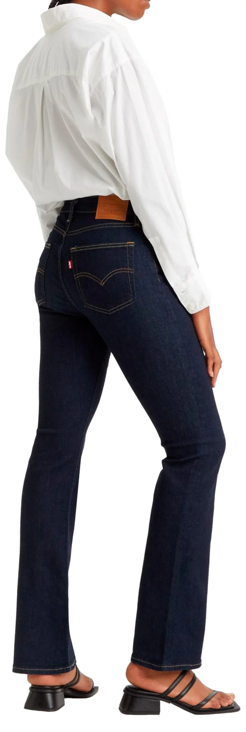 Levi's 725 High Rise Bootcut, Jeans Donna, Blu ( Blue Wave Rinse ), 27W / 30L