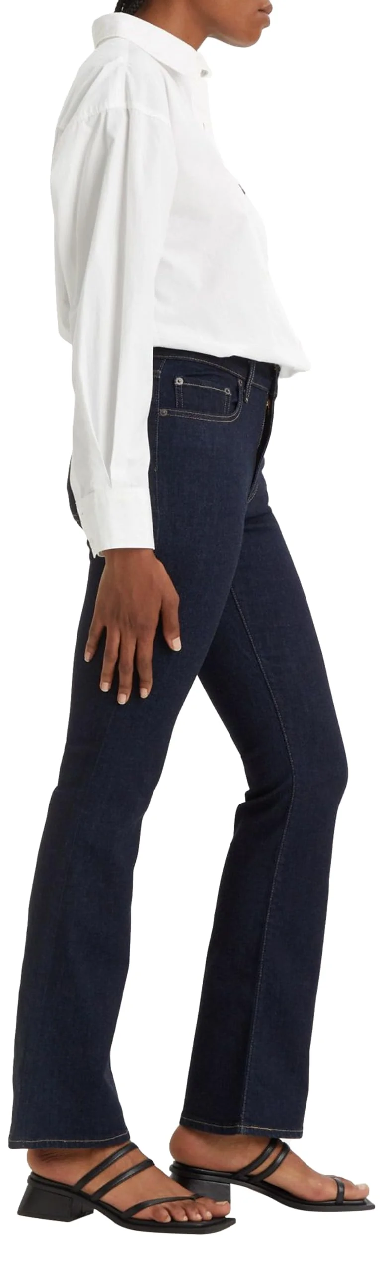 Levi's 725 High Rise Bootcut, Jeans Donna, Blu ( Blue Wave Rinse ), 27W / 30L