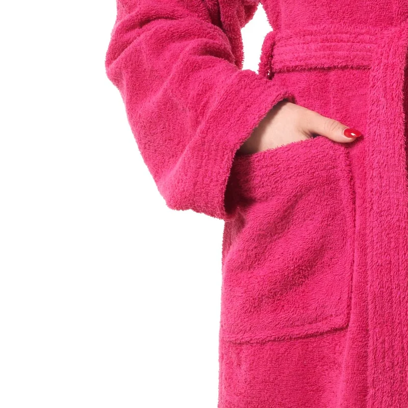 Top Towel - Elegant - Accappatoio per donna e uomo 100% cotone, 500 g/m² - Opzione con cappuccio o senza cappuccio - Morbido e assorbente per doccia, spa e piscina