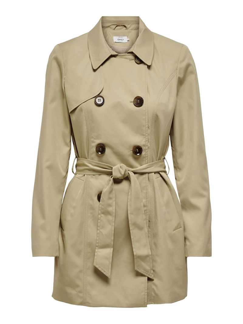 ONLY Onlvalerie Trenchcoat CC Otw Impermeabile, Ginger Root, M Donna