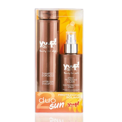 Yuup Duo Sun Kit Protezione Solare per Cani e Gatti