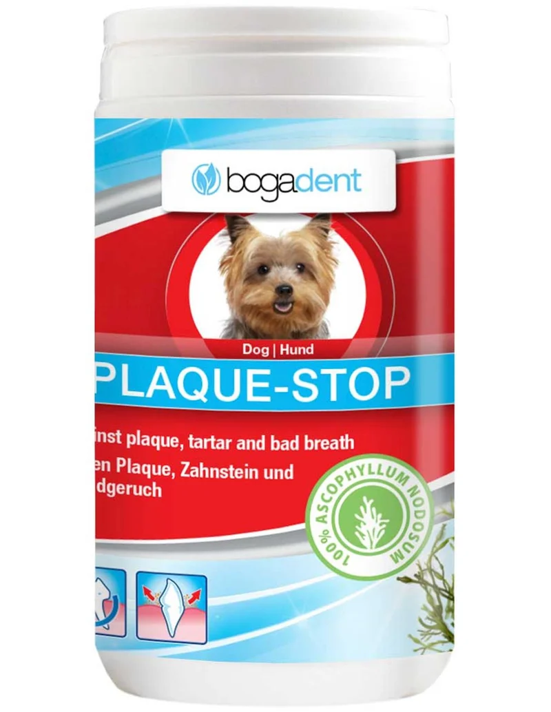 Additivo per Cani "Plaque Stop" in polvere - Bogadent
