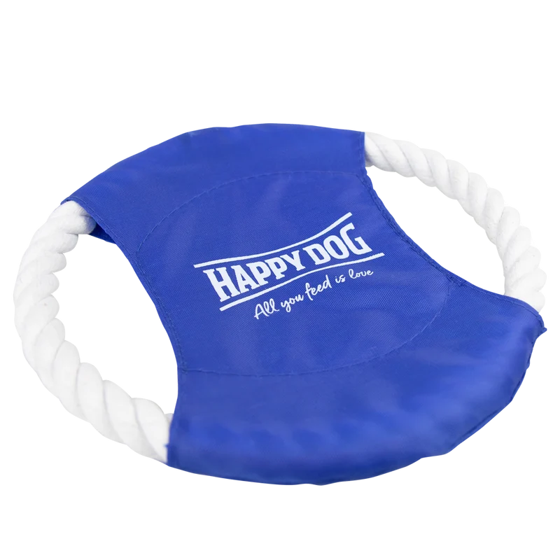 Happy Dog Frisbee