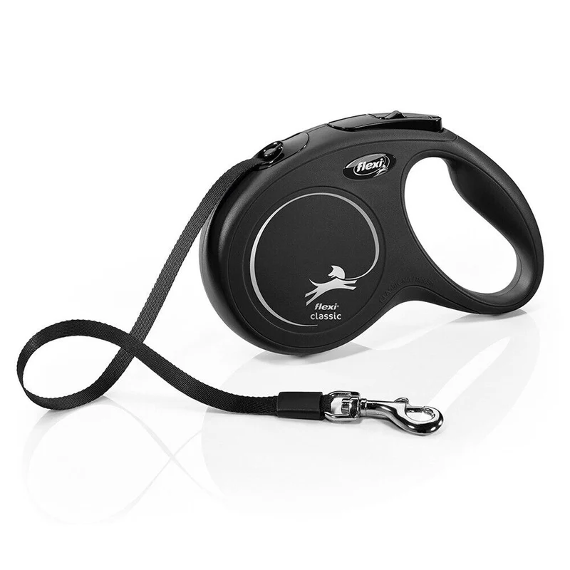 Flexi Classic Guinzaglio Allungabile per Cani con Fettuccia con Sistema Frenante