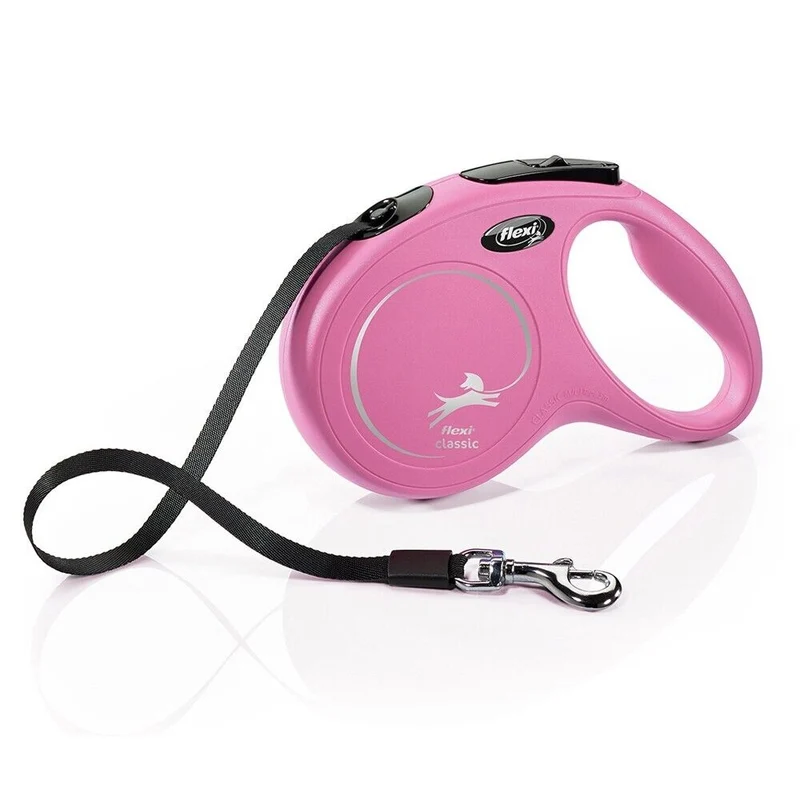 Flexi Classic Guinzaglio Allungabile per Cani con Fettuccia con Sistema Frenante