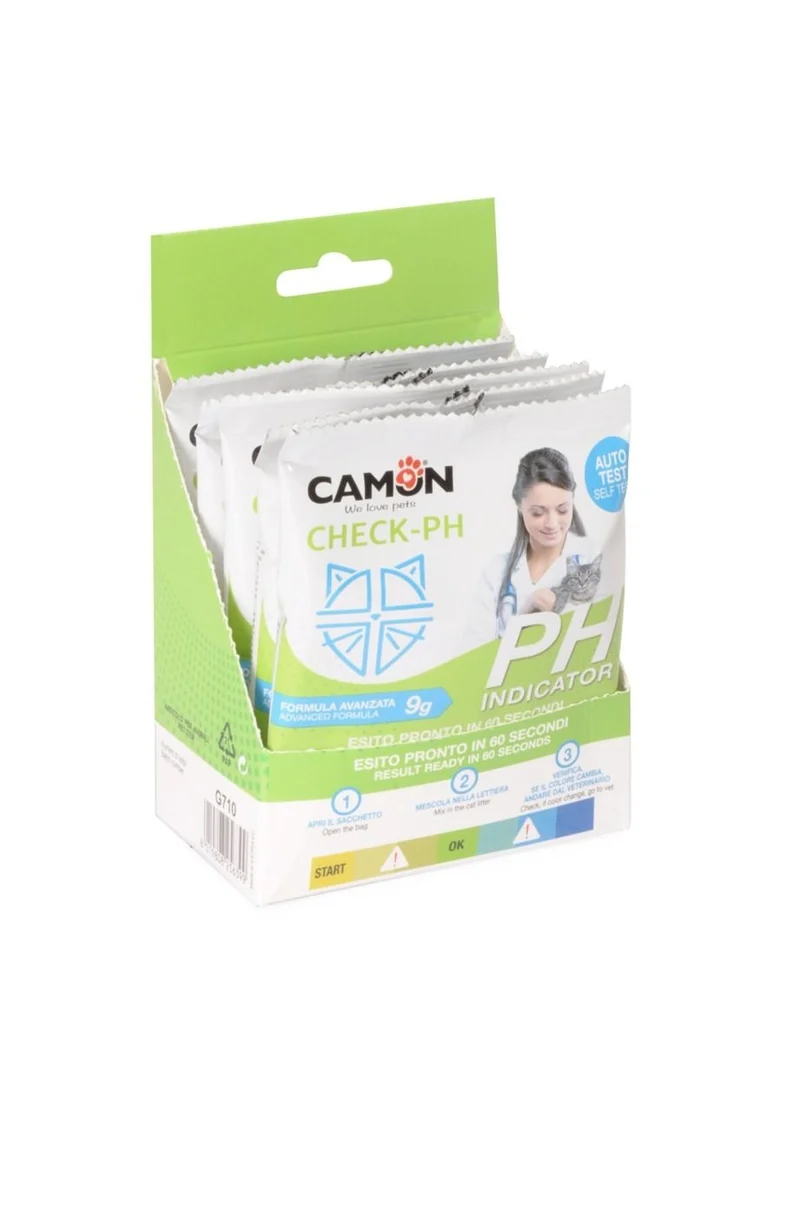 Test per urine Gatto "Check PH" - Camon