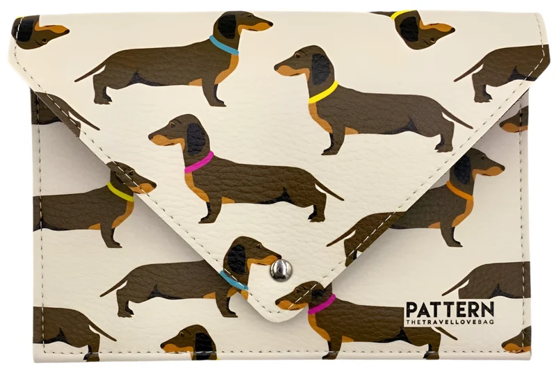 Porta passaporto "MINI TRAVEL" - Pattern The Travel Love Bag
