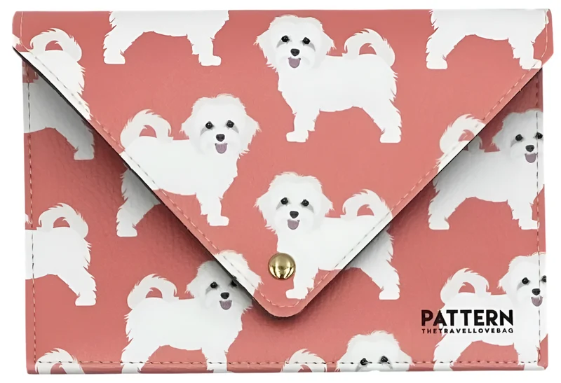 Porta passaporto "MINI TRAVEL" - Pattern The Travel Love Bag