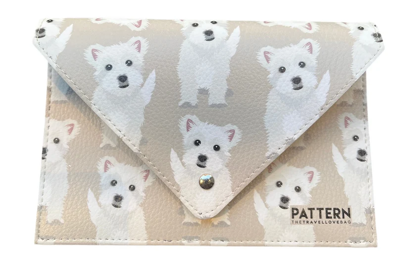Porta passaporto "MINI TRAVEL" - Pattern The Travel Love Bag