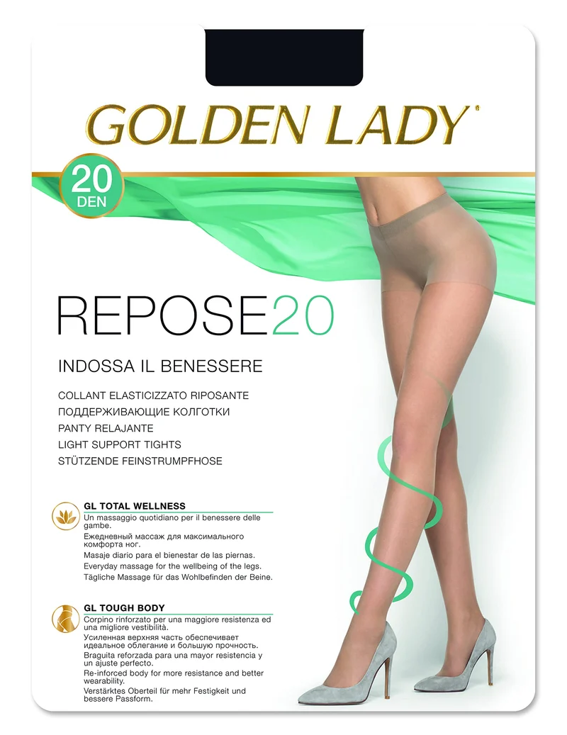 Golden Lady COLLANT REPOSE 20 5 paia