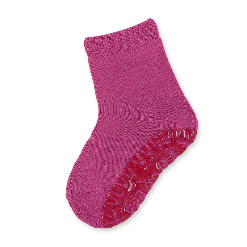 Sterntaler Calzini antiscivolo, Età: 3-4 Anni, Taglia: 26, Magenta
