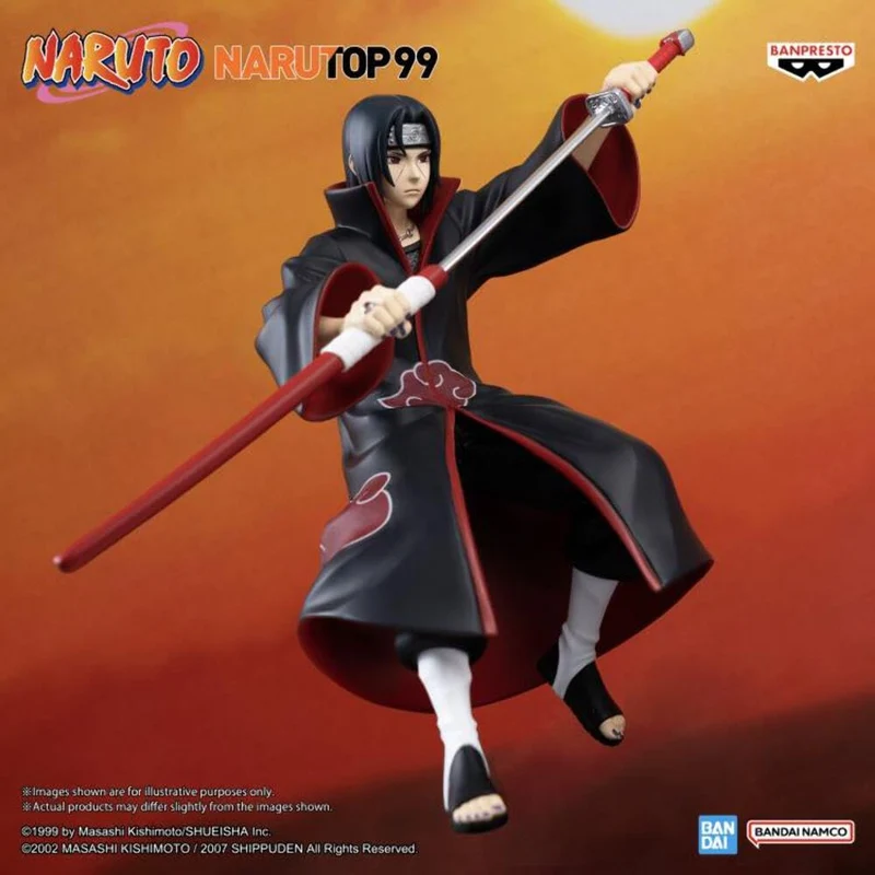 Banpresto Narutop99 - Statuina d'azione Uchiha Itachi Naruto 16 cm, Multicolore, BP89265P