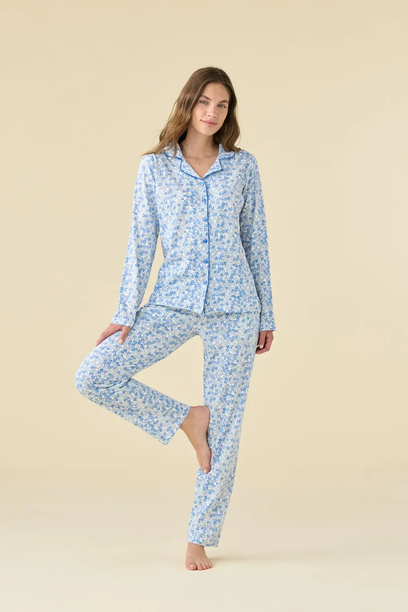 Pigiama Donna Lungo Aperto BLOOM