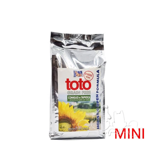 Toto Holistic Coniglio e Tapioca MINI Grain Free per Cani