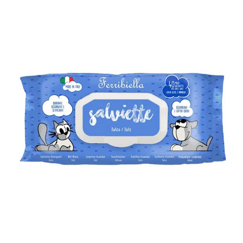 Ferribiella Salviette Detergenti al Talco