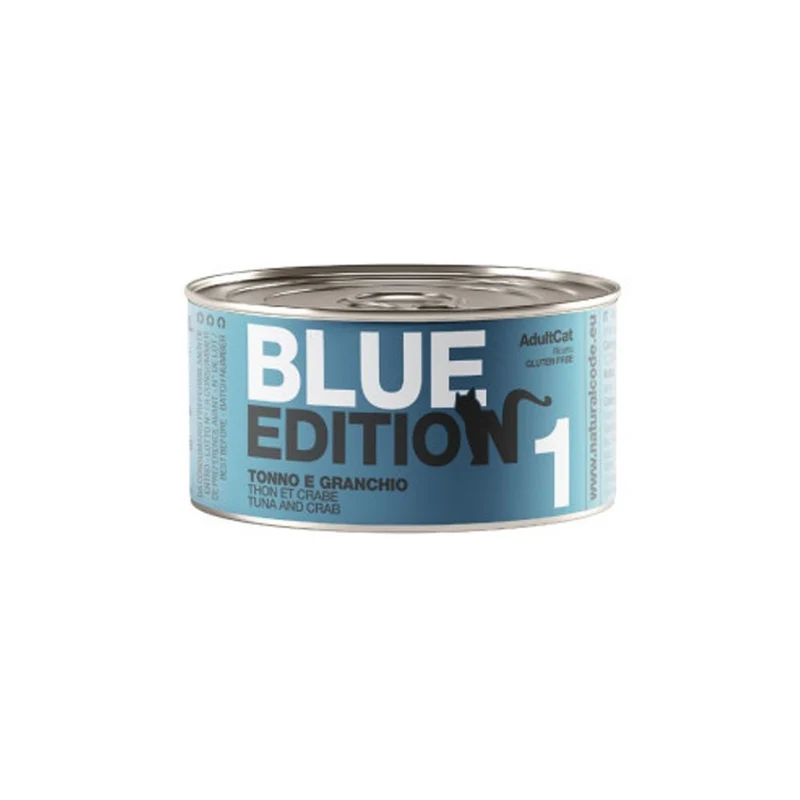 Natural Code Gatto Blue Edition 1 Tonno e Granchio Alimento Umido 85 g