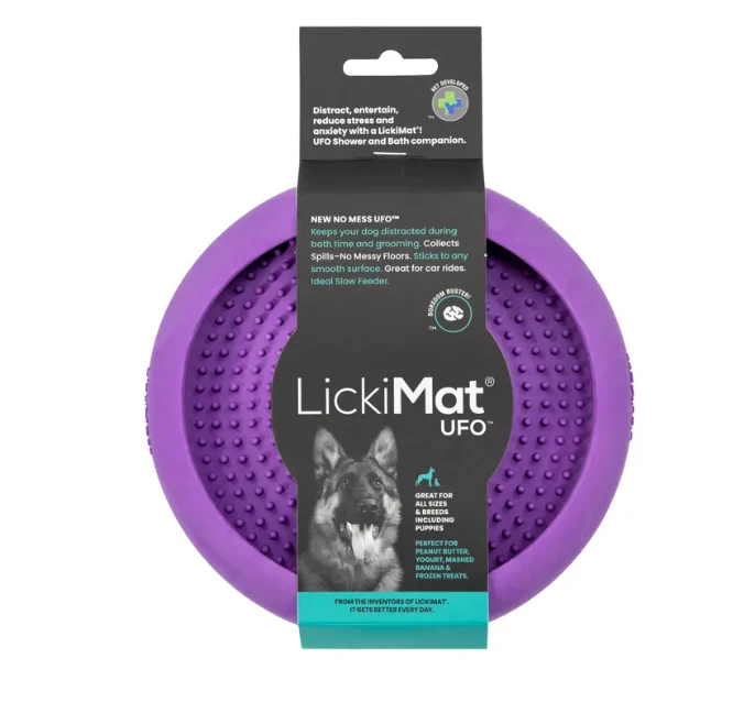 Ciotole con ventose Antistress "Ufo" - Lickimat