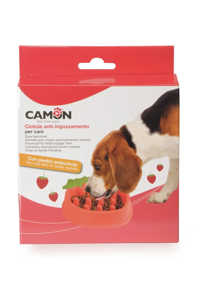 Ciotola Slow Feed "Fragola/Ananas" - Camon