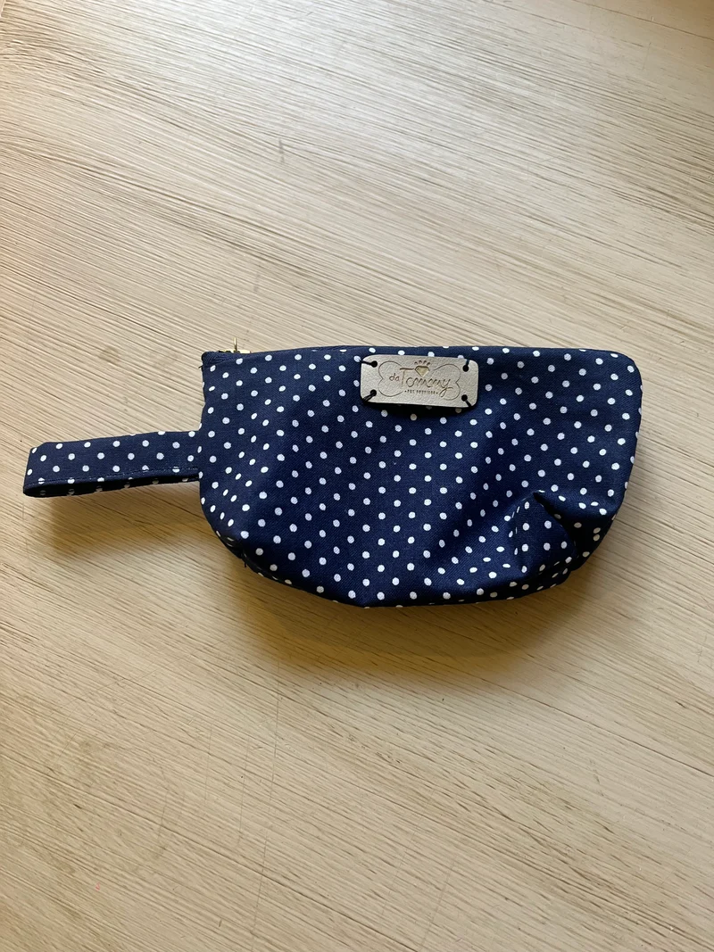Portasacchetti in cotone a pois Da Tommy Pet Boutique