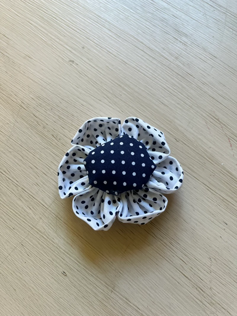 Fiore Spilla a pois - Da Tommy Pet Boutique