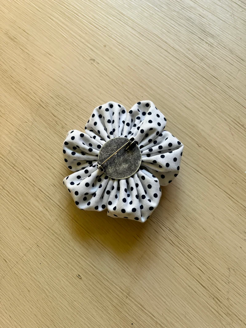 Fiore Spilla a pois - Da Tommy Pet Boutique