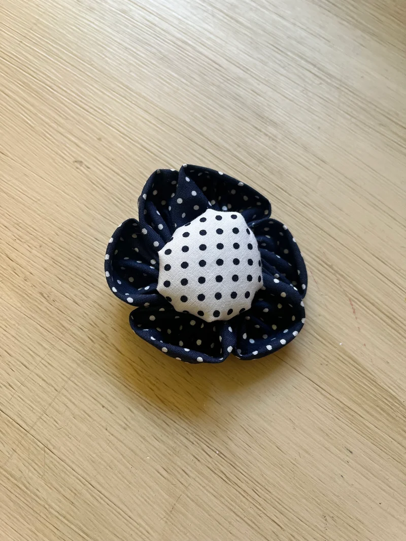 Fiore Spilla a pois - Da Tommy Pet Boutique