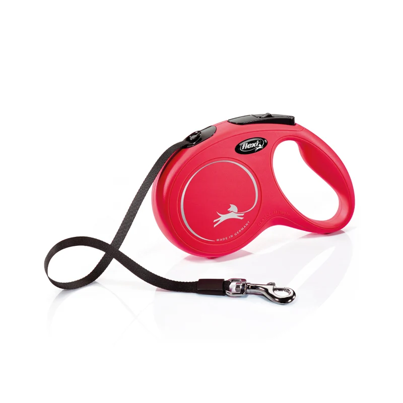 Flexi Guinzaglio Classic fettuccia rosso