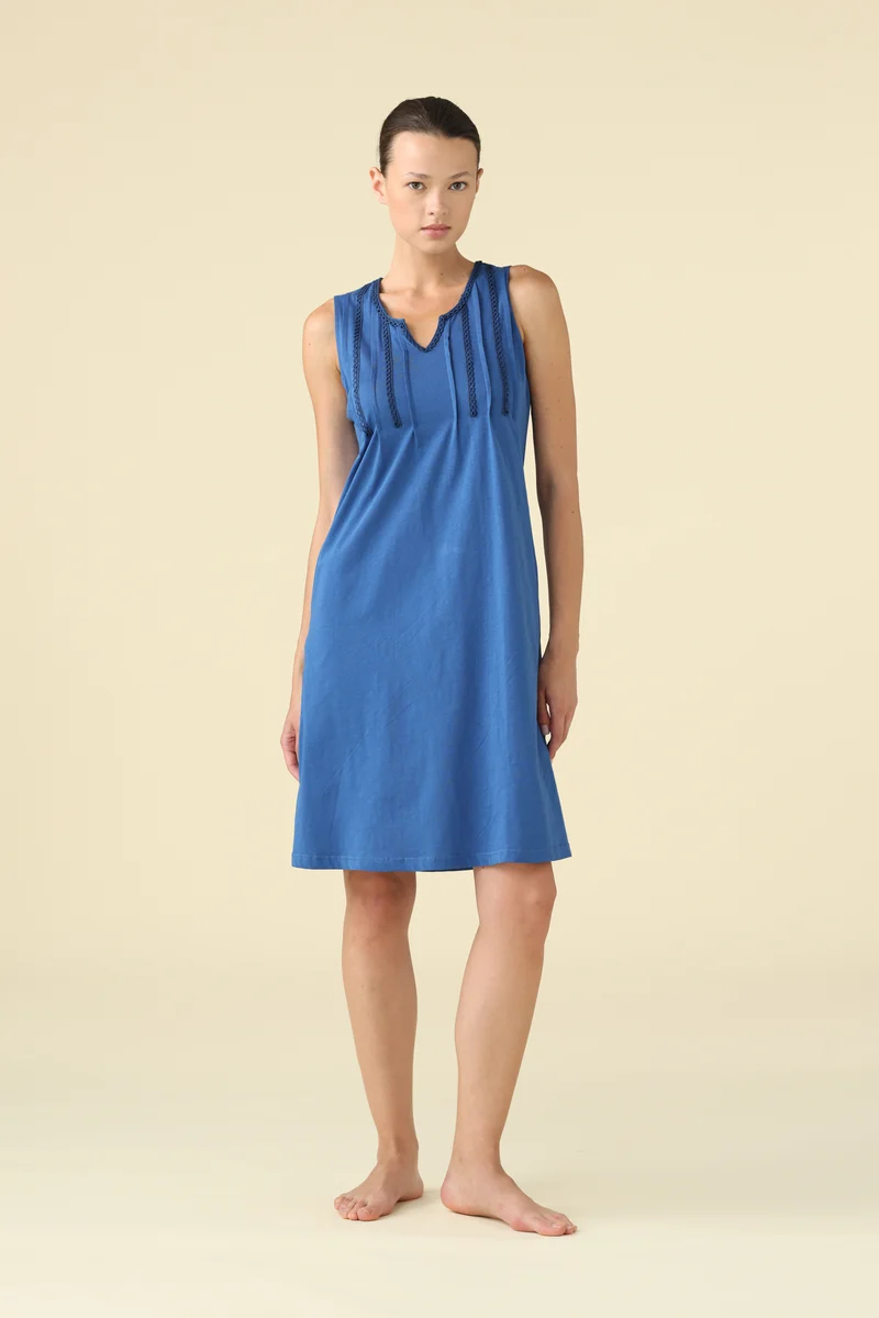 Abitino Donna Corto Cotone Floret
