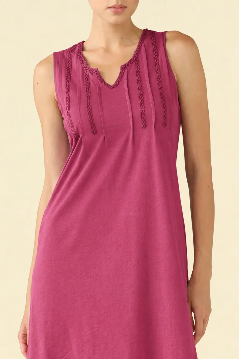 Abitino Donna Corto Cotone Floret