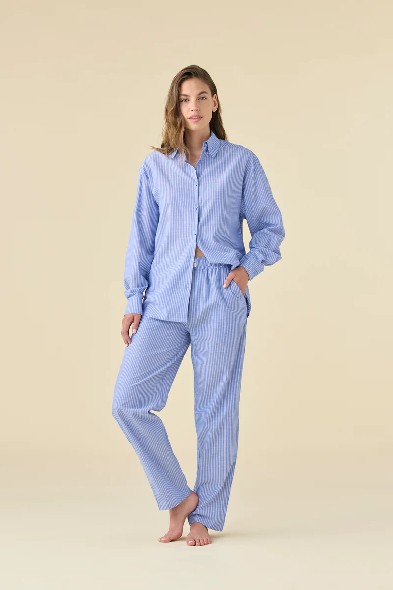 Pigiama Donna Lungo Cotone Breeze