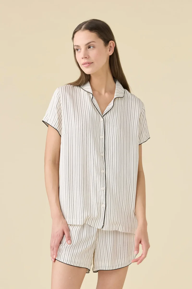 Pigiama Donna Corto Aperto Cherie