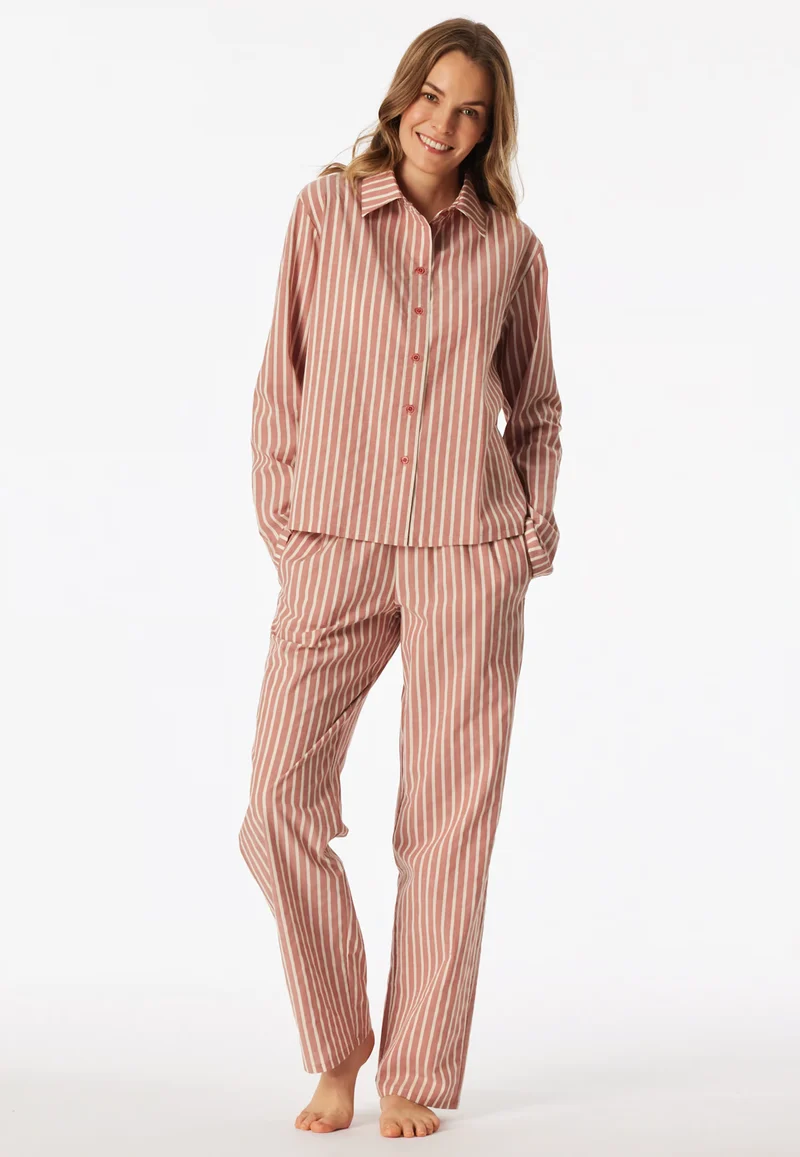 Pigiama Lungo Aperto Stripes Marrakech