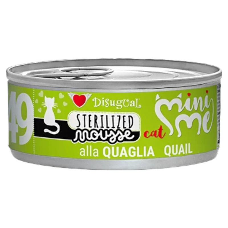 DISUGUAL Gatto Mini Me 49 Mousse alla Quaglia 85gr