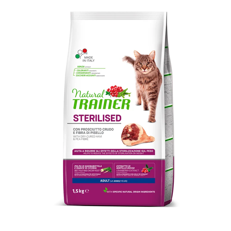 Natural Trainer Sterilised Prosciutto Crudo 300g