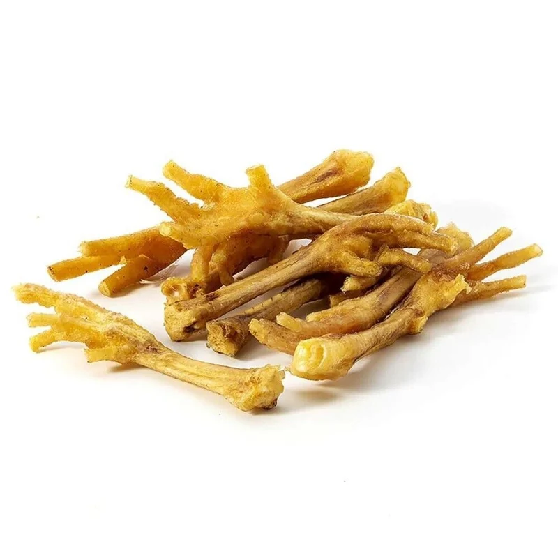 Orazio Zampe di Pollo al Naturale per Cani Snack Naturali Essiccati Busta 200 g