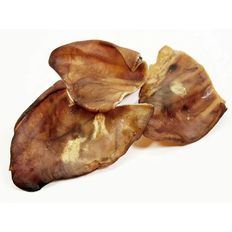 Orazio Orecchie di Maiale Essiccate per Cani Snack Naturale Confezione da 3 pz.