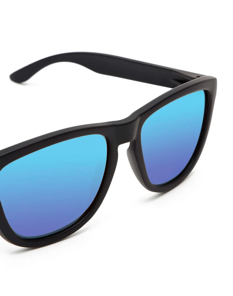Hawkers ONE POLARIZED, Occhiali da sole Unisex - Adulto, Nero Carbone/Blu Polarizzato, Taglia unica