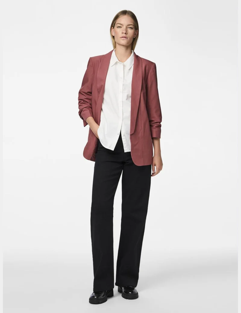 PIECES Pcboss 3/4 Blazer Noos, Blazer Donna, Apple Butter, L