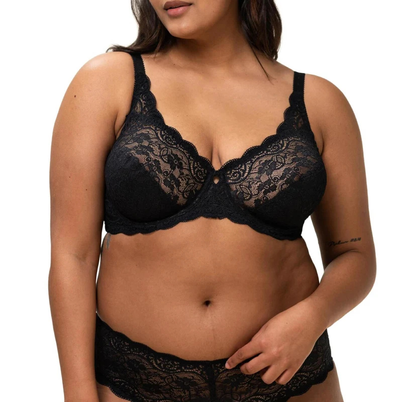 Triumph Amourette 300 W X, Reggiseno con Ferretto Donna, Nero, 4D