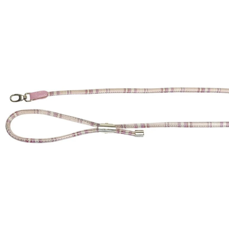 Camon Guinzaglio Chéri scozzese rosa