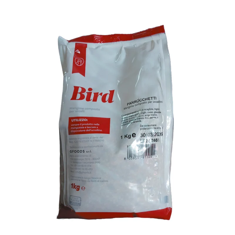Agria Bird Parrocchetti Miscela Semplice per Parrocchetti Semi per Uccelli 1 Kg